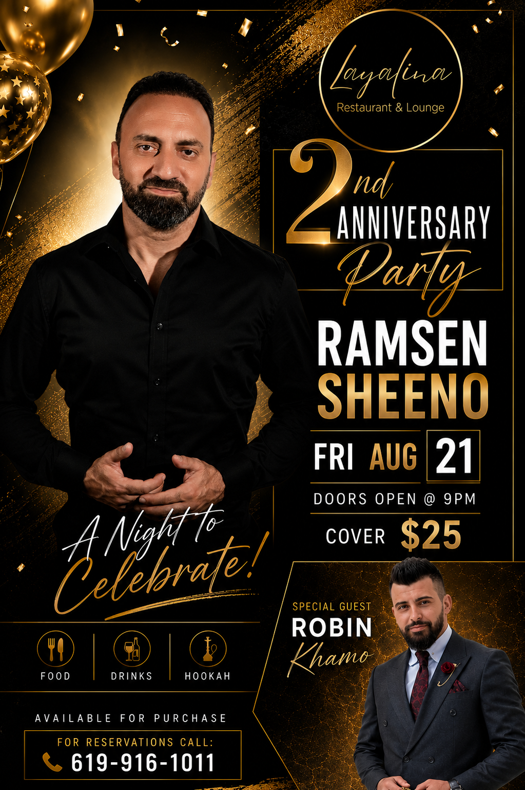 Layalina Restaurant & Lounge | Middle Eastern Food Phoenix AZ